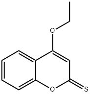 2H-1-Benzopyran-2-thione,4-ethoxy-(9CI) Structure