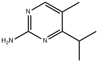 2-Pyrimidinamine,5-methyl-4-(1-methylethyl)-(9CI) Structure