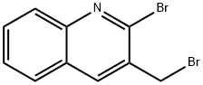 2-bromo-3-(bromomethyl)quinoline 구조식 이미지