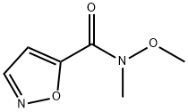 5-이속사졸카르복사미드,N-메톡시-N-메틸-(9CI) 구조식 이미지