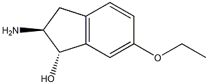 1H-Inden-1-ol,2-amino-6-ethoxy-2,3-dihydro-,(1R,2R)-rel-(9CI) 구조식 이미지