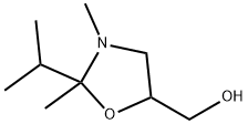 5-Oxazolidinemethanol,2,3-dimethyl-2-(1-methylethyl)-(9CI) Structure