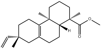 (1R)-7β-Ethenyl-1,2,3,4,4a,5,6,7,8,9,10,10aα-dodecahydro-1,4aβ,7-trimethyl-1α-phenanthrenecarboxylic acid methyl ester Structure