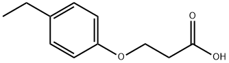 3-(4-ethylphenoxy)propanoic acid Structure