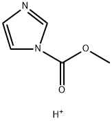 1H-Imidazole-1-carboxylic acid, methyl ester, conjugate monoacid (9CI) Structure