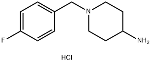 1-(4-fluorobenzyl)piperidin-4-amine dihydrochloride Structure