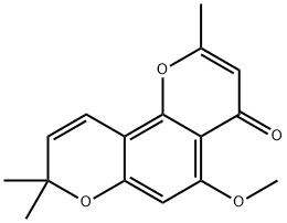 5-O-Methylalloptaeroxylin Structure