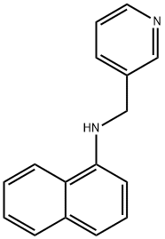 N-((pyridin-3-yl)methyl)naphthalen-1-amine Structure