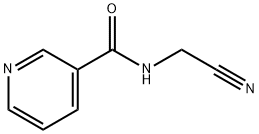 3-Pyridinecarboxamide,N-(cyanomethyl)-(9CI) Structure