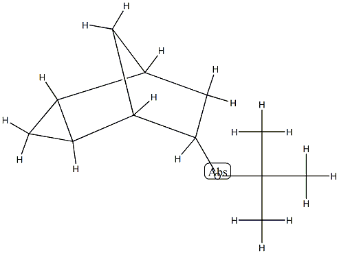 Tricyclo[3.2.1.02,4]octane, 6-(1,1-dimethylethoxy)-, (1-alpha-,2-ba-,4-ba-,5-alpha-,6-alpha-)- (9CI) Structure