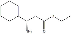 (βS)-β-AMinocyclohexanepropanoic Acid Ethyl Ester Structure