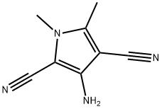 1H-Pyrrole-2,4-dicarbonitrile,3-amino-1,5-dimethyl-(9CI) Structure