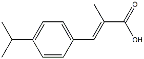 2-Propenoicacid,2-methyl-3-[4-(1-methylethyl)phenyl]-(9CI) 구조식 이미지