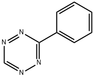 3-Phenyl-1,2,4,5-tetrazine 구조식 이미지