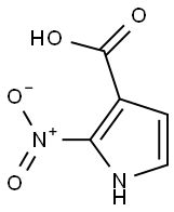 1H-Pyrrole-3-carboxylicacid,2-nitro-(9CI) Structure