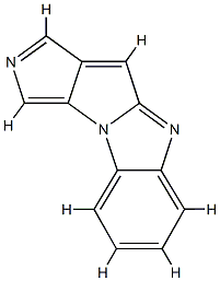 Pyrrolo[3,4:4,5]pyrrolo[1,2-a]benzimidazole (9CI) Structure