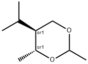 1,3-Dioxane,2,4-dimethyl-5-(1-methylethyl)-,(4R,5S)-rel-(9CI) Structure