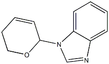 1H-Benzimidazole,1-(5,6-dihydro-2H-pyran-2-yl)-(9CI) 구조식 이미지