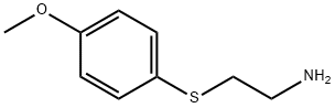 2-[(4-methoxyphenyl)thio]ethanamine(SALTDATA: FREE) Structure