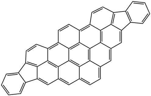 DIFLUORANTHENO[3.5,4.6],[4''.6'',9.11]CORONENE Structure