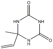 1,3,5-Triazine-2,4(1H,3H)-dione,6-ethenyldihydro-6-methyl-(9CI) 구조식 이미지