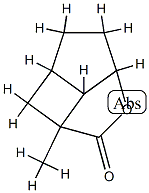 3-Oxacyclobuta[cd]pentalen-2(1H)-one,hexahydro-1a-methyl-(9CI) Structure