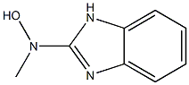 1H-벤즈이미다졸-2-아민,N-하이드록시-N-메틸-(9CI) 구조식 이미지