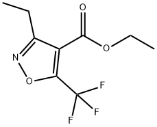 4-이속사졸카르복실산,3-에틸-5-(트리플루오로메틸)-,에틸 구조식 이미지
