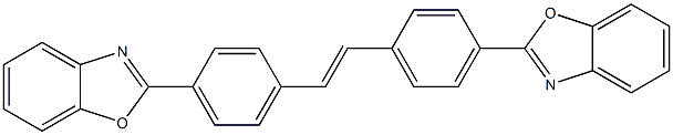 Benzoxazole, 2,2'-[(1E)-1,2-ethenediyldi-4,1-phenylene]bis- (9CI) Structure