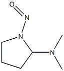 2-Pyrrolidinamine,N,N-dimethyl-1-nitroso-(9CI) Structure