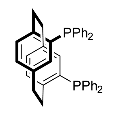 (R)-(-)-4,12-BIS(DIPHENYLPHOSPHINO)-(2.2)-PARACYCLOPHANE Structure