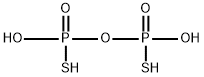 bis(thiopyrophosphoric acid) Structure