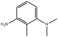 1,3-벤젠디아민,N,N,2-트리메틸-(9CI) 구조식 이미지