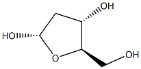 2-Deoxy-α-D-ribofuranose Structure