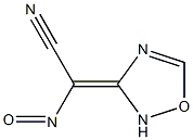 1,2,4-Oxadiazole-3-acetonitrile,alpha-(hydroxyimino)-(9CI) Structure