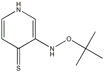 4-Pyridinethiol,3-[(1,1-dimethylethoxy)amino]-(9CI) Structure