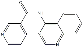 3-피리딘카르복사미드,N-4-퀴나졸리닐-(9CI) 구조식 이미지