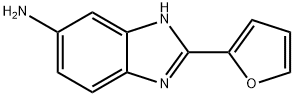 1H-Benzimidazol-5-amine,2-(2-furanyl)-(9CI) Structure