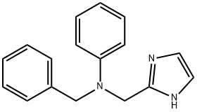 Benzyl-(1H-iMidazol-2-ylMethyl)-phenyl-aMine, N-Benzyl-N-(1H-iMidazol-2-ylMethyl)-aniline Structure