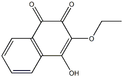 1,4-Naphthalenedione,2-ethoxy-3-hydroxy-(9CI) Structure