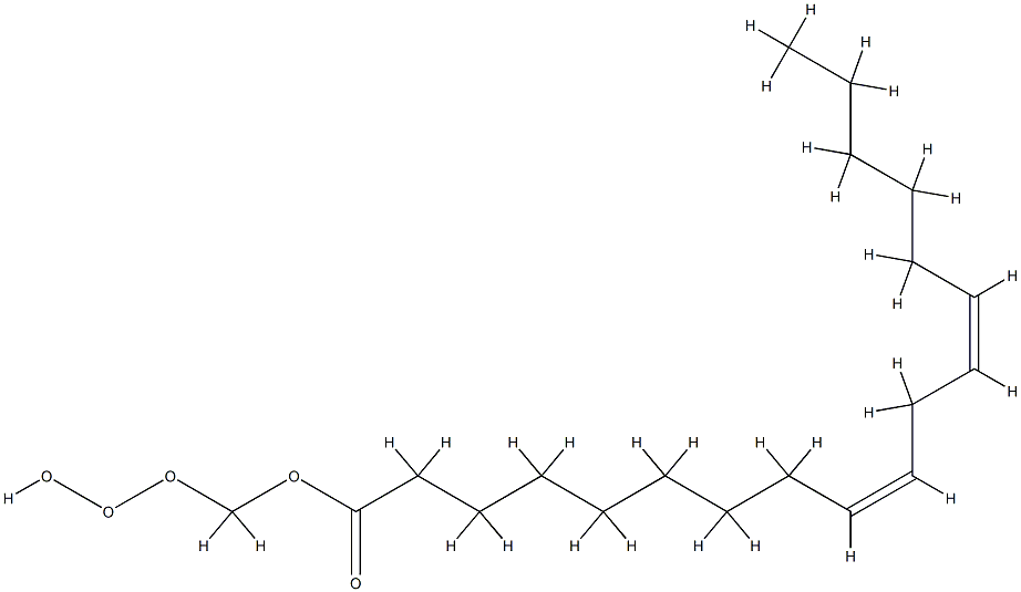 methyl linoleate ozonide Structure