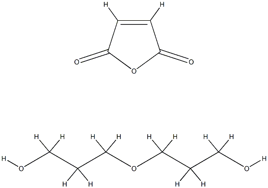 2,5-Furandione, polymer with oxybispropanol Structure