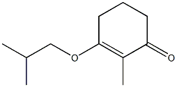 2-Cyclohexen-1-one,2-methyl-3-(2-methylpropoxy)-(9CI) 구조식 이미지