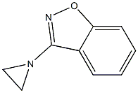 1,2-벤즈이속사졸,3-(1-아지리디닐)-(9CI) 구조식 이미지