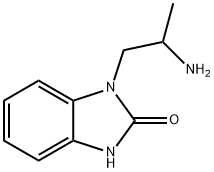 2H-Benzimidazol-2-one,1-(2-aminopropyl)-1,3-dihydro-(9CI) Structure