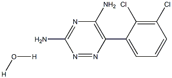 LaMotrigine (hydrate) Structure