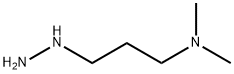 1-?Propanamine, 3-?hydrazinyl-?N,?N-?dimethyl- 구조식 이미지