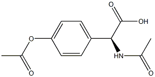 Ac-Phg(4-OAc)-OH Structure