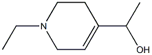 1-Ethyl-1,2,3,6-tetrahydro-α-methyl-4-pyridinemethanol Structure