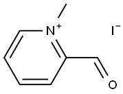 Pyridinium,2-formyl-1-methyl-, iodide (1:1) Structure
